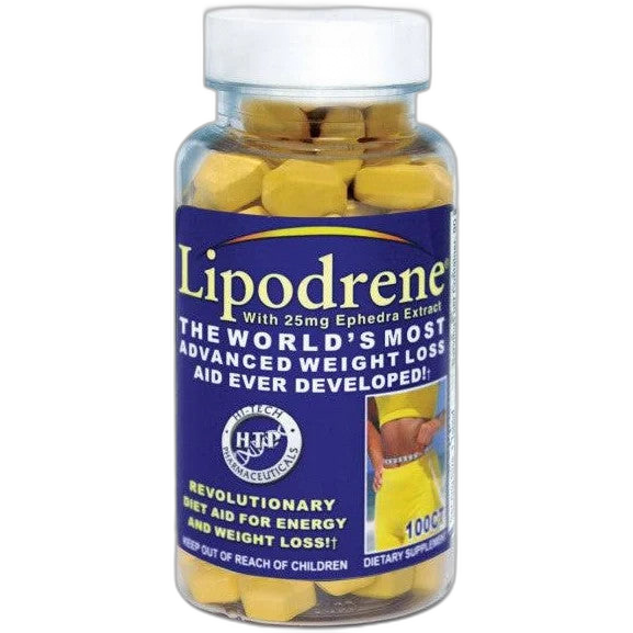High Tech Pharma Lipodrene Amarillo 90 Tabletas