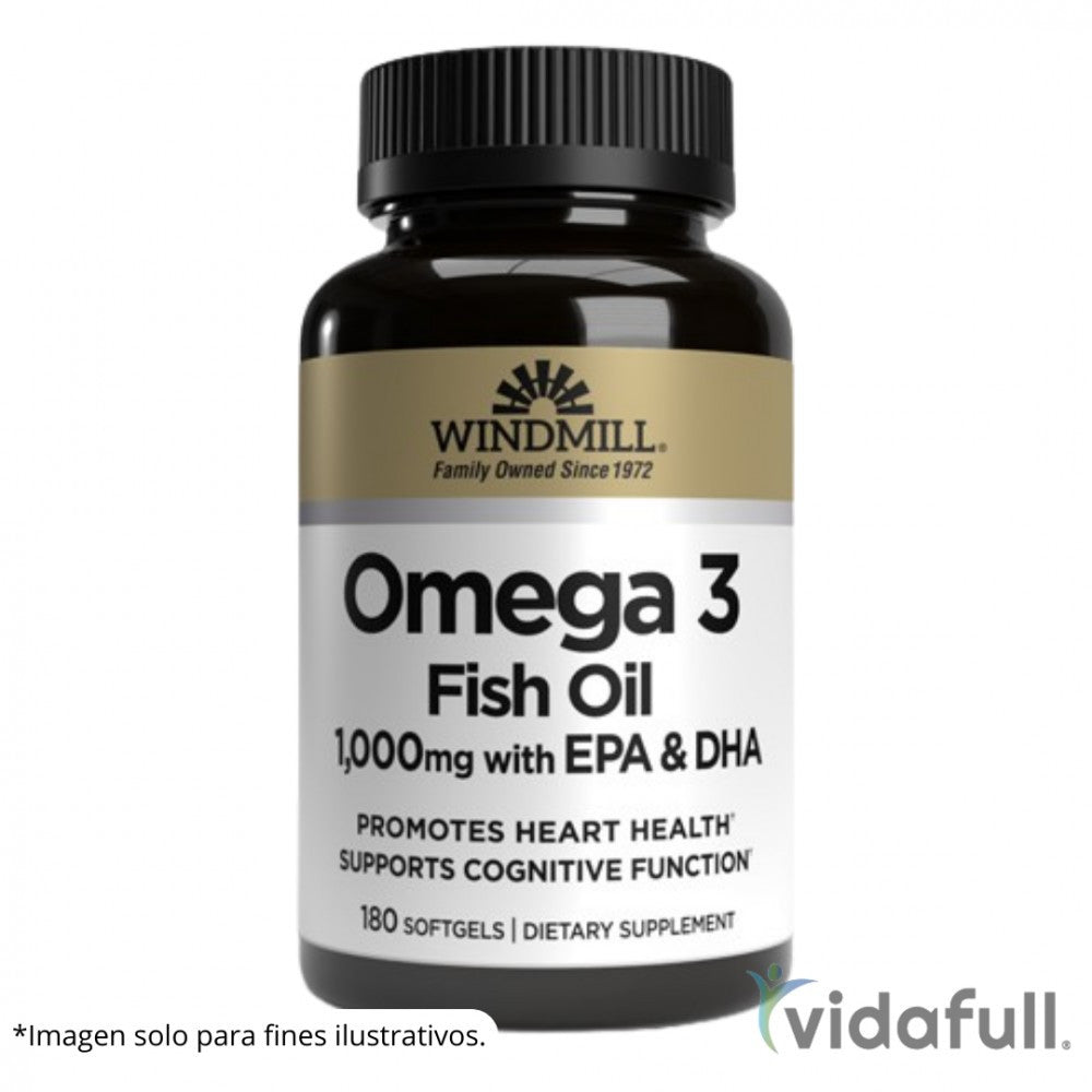 Whp Omega Iii Epa+Dha 1000 mg 180 Cápsulas Blandas