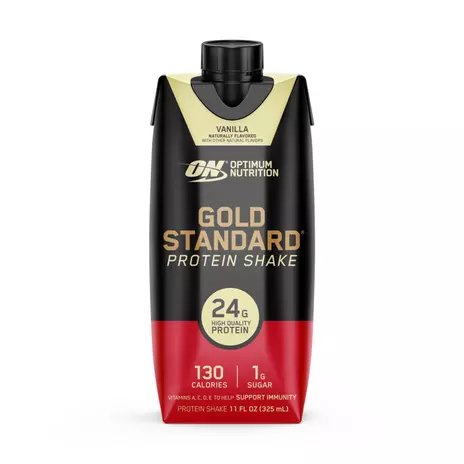 Optimum Nutrition Gold Std Protein Shake 325 ml 12 Paquete Vainilla