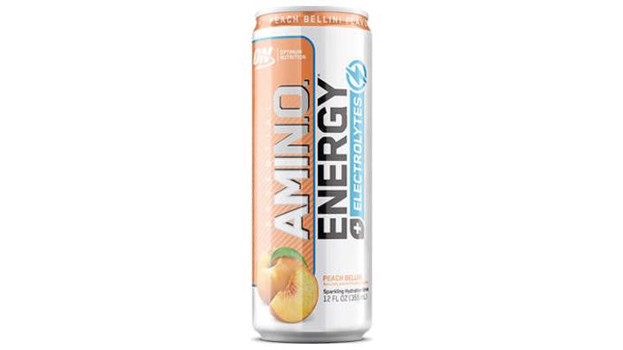 Optimum Nutrition Amino Energy 355 ml 12 Paquete Peach Bellini Electrolitos