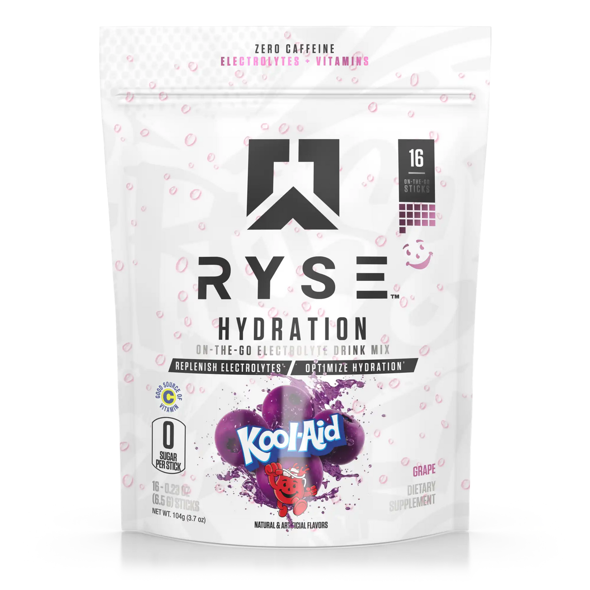 Ryse Core Nutritionals Hydration 16 Porciones Kool Aid