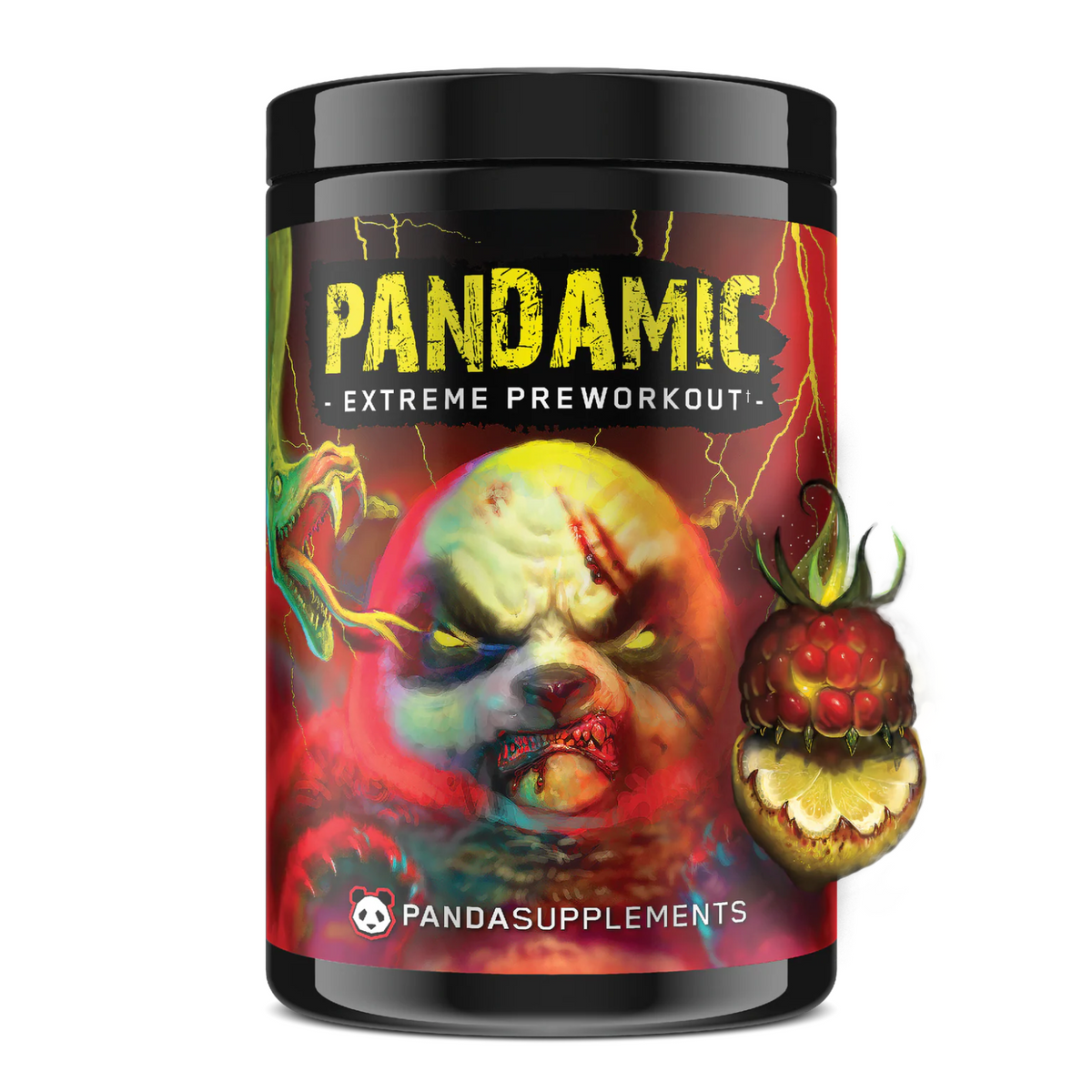 Panda Pandamic Extreme Pre - Entreno 25 Porciones Raspberry Lemonade