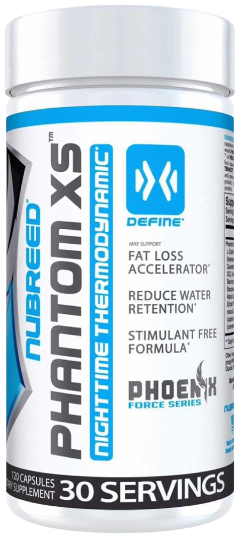 Nubreed Nutrition Phantom Xs 120 Cápsulas