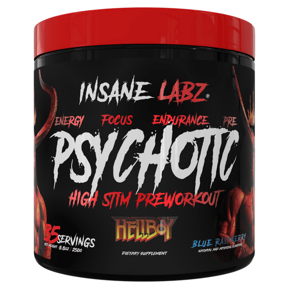 Insane Labz Hellboy Psychotic 35 Porciones Blue Raspberry