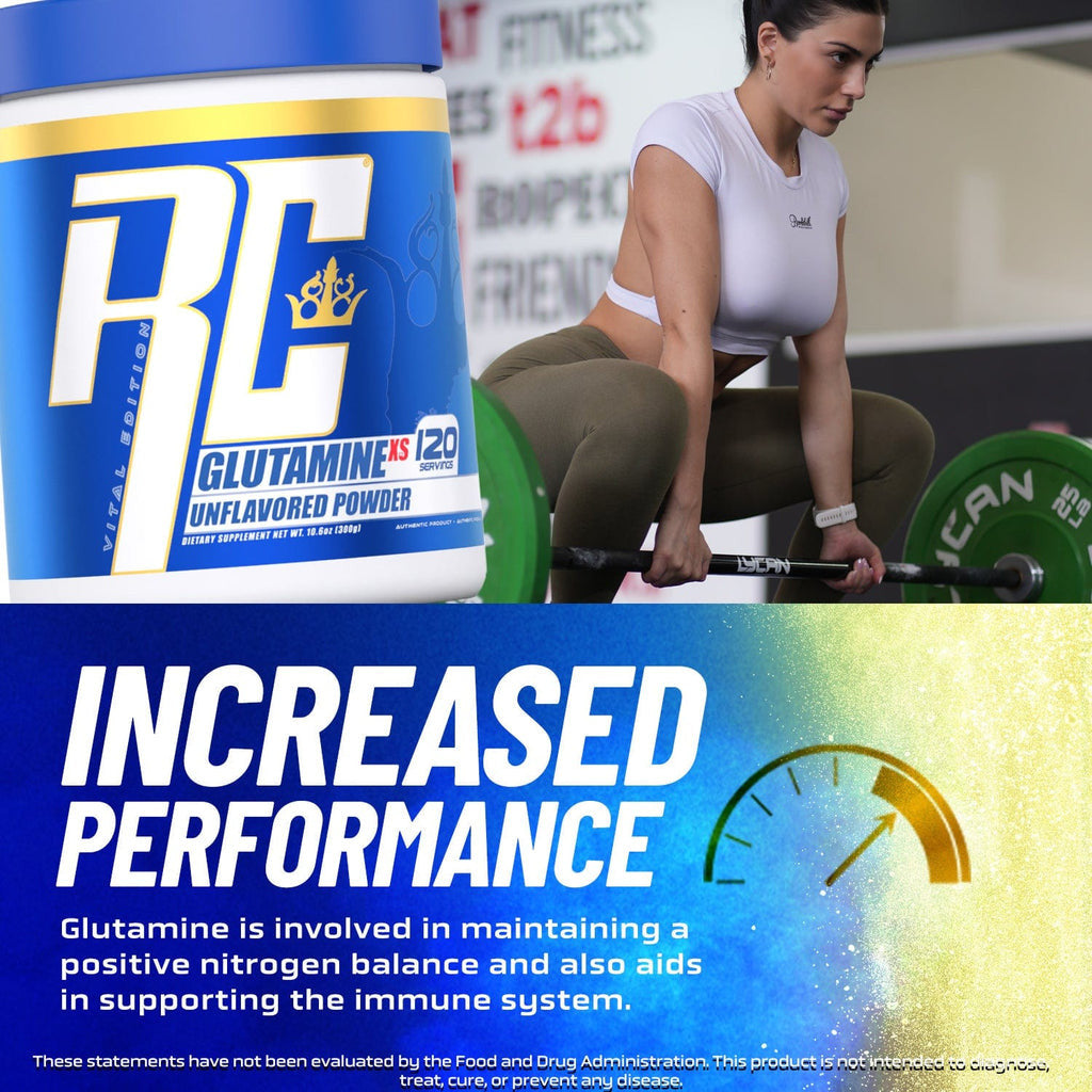 Ronnie Glutamine Xs sin Sabor 120 Porciones