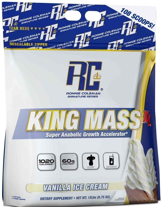 Ronnie King Mass Xl Cubeta 15 Libras Vainilla Ice Cream 15