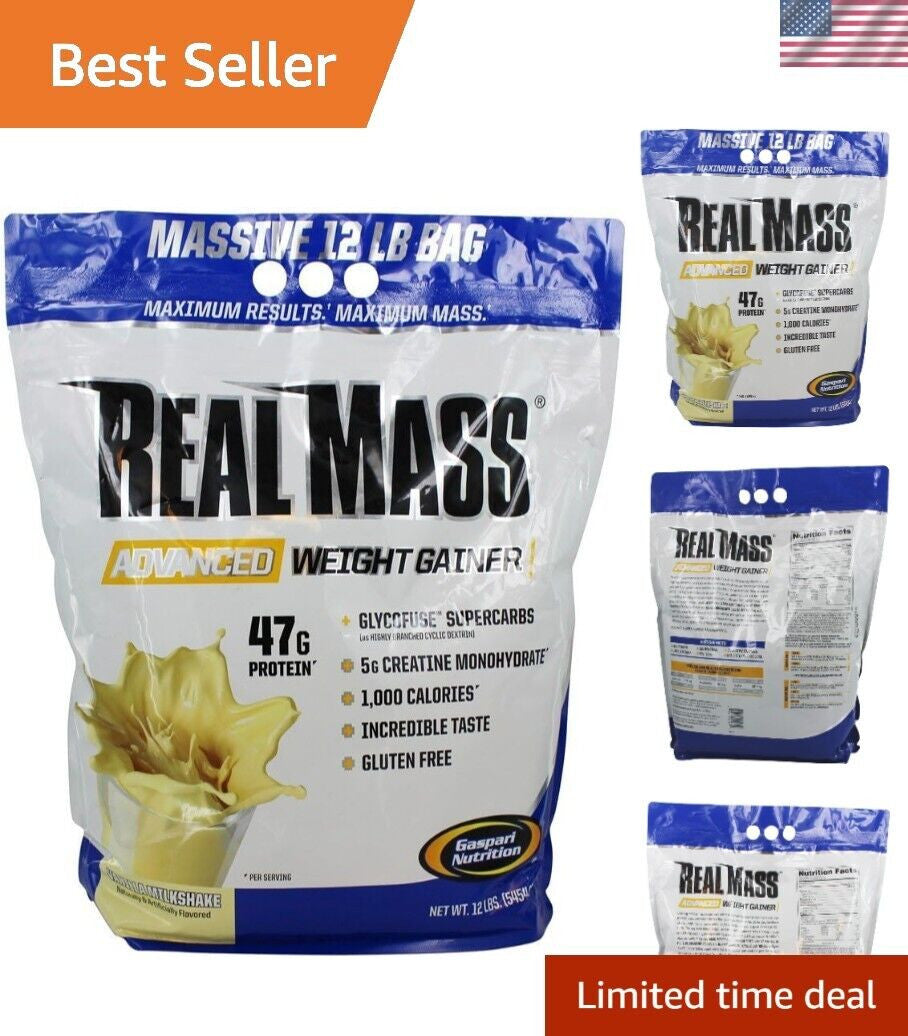 Gaspari Nutrition Real Mass Advanced 12 Libras Vainilla