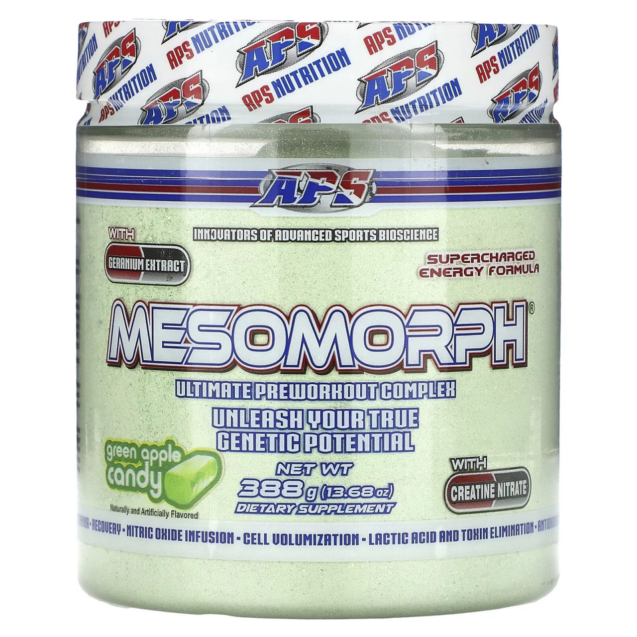 High Tech Pharma Mesomorph 25 Porciones Green Apple Candy