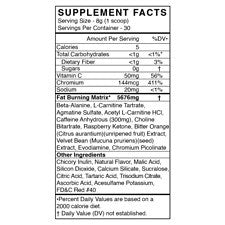 Bucked Up L Carnitine Tartrate 300 Grs sin Sabor