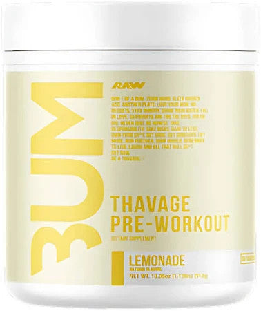 Raw Cbum Thavage Pre - Entreno 40 Porciones Lemonade