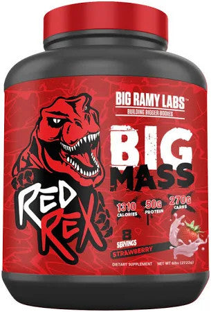 Red Rex Beef Mass Plus 10 7 Libras Strawberry