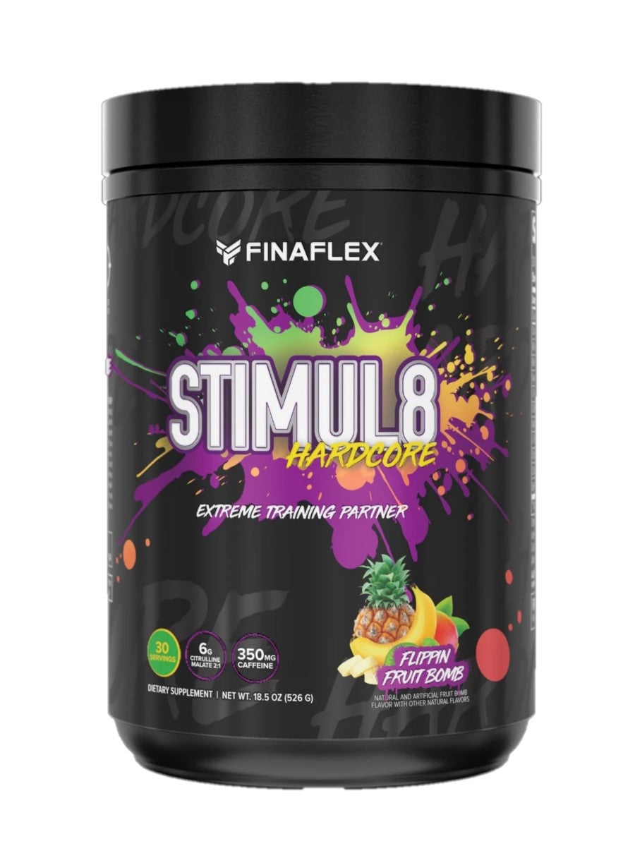 Finaflex Stimul8 Hardcore Ex 30 Porciones Flippin Fruit Bomb