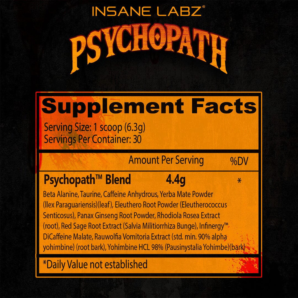 Insane Labz Psychopath 30 Porciones Watermelon