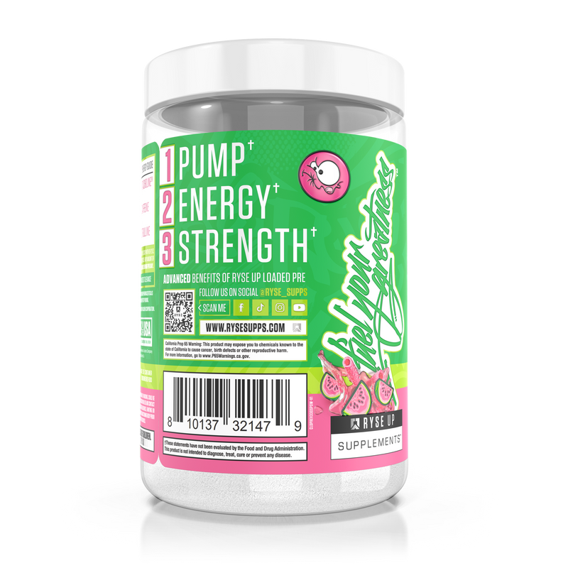 Ryse Loaded Pre - Entreno 30 Porciones Sour Punch Watermelon