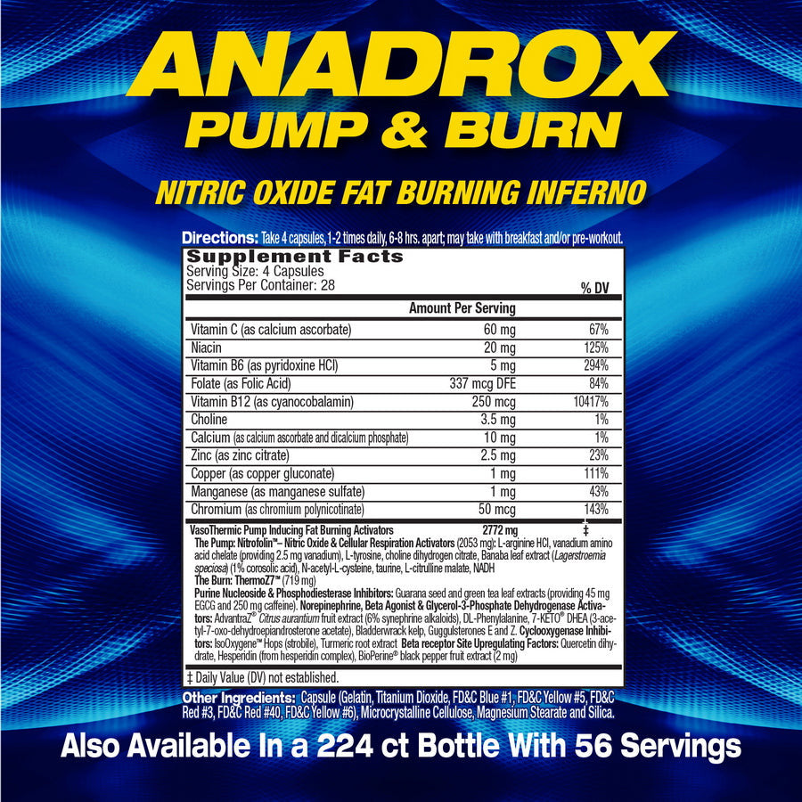 Mhp Anadrox C 112 Cápsulas