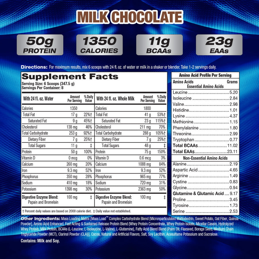 Mhp Up Your Mass Xxxl 1350 6 Libras Milk Chocolate
